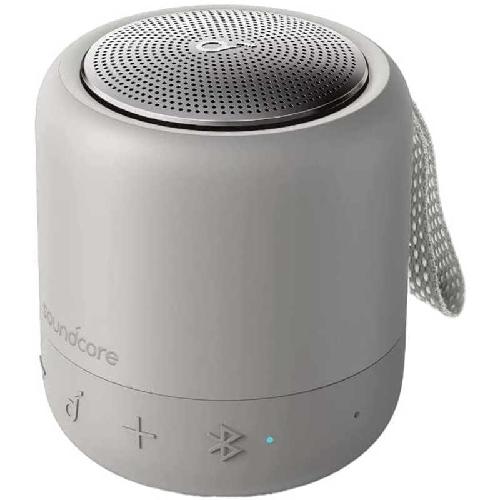 ANKER　Soundcore Mini 3 A31190A1 [グレー]Bluetoothスピーカー IPX7防水 コンパクト イコライザー設定 BassUpテクノロジー PartyCast機能