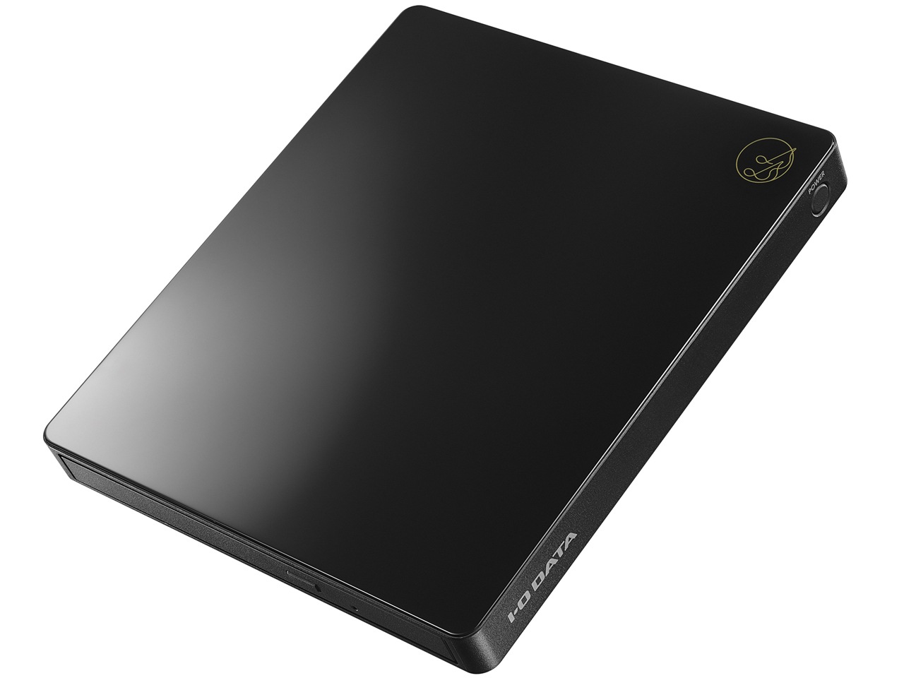 IODATA　CDレコ6 CD-6WK [ブラック]SDカードスロットUSBポート搭載のスマートフォン用CDレコーダー