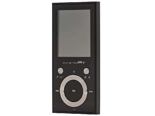 グリーンハウス　kana BT GH-KANABTS16-BK [16GB ブラック]MP3プレーヤー Bluetooth対応 FMラジオ ボイスレコーダー 録音 microSD対応