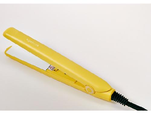 素数　アゲツヤミニ HS100-2MY [milky yellow]ミニヘアアイロン アゲツヤ２００℃ポーチ付