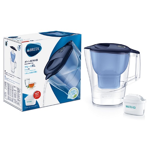 ブリタ　アルーナXL KBALXB1Q [ブルー]ポット型浄水器 ろ過水容量：1.75L(全容量：3.5L)