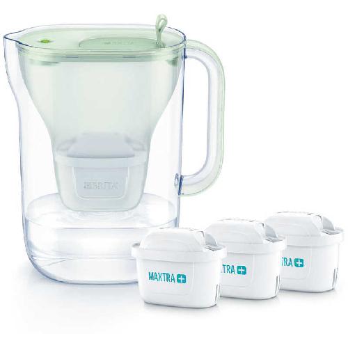 ブリタ　スタイル エコ KBSTCG3Q [パウダーグリーン]カートリッジ3コ付 [ポット型浄水器]