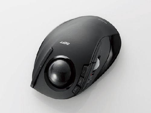エレコム M-DT2DRBK マウス ワイヤレス (レシーバー付属) トラックボール 人差し指用 8ボタン エレコム M-DT2DRBK マウス ワイヤレス (レシーバー付属) トラックボール 人差し指用 8ボタン