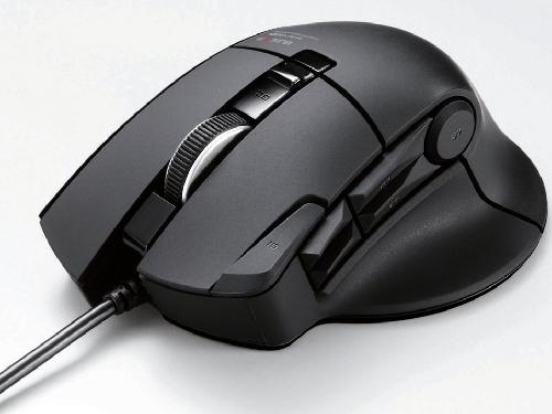 エレコム　DUX M-DUX30BK ゲーミングマウス 有線 10ボタン 2400dpi