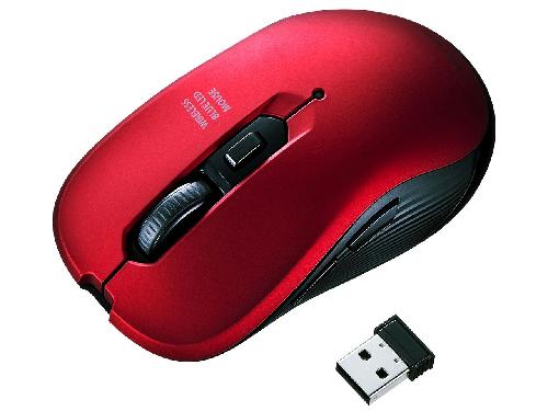 サンワサプライ　MA-WBL113R [レッド] ワイヤレスLEDマウス