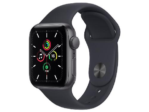 AppleWatch SE GPSモデル 40mm MKQ13J/A[ミッドナイトスポーツバンド] （第1世代）