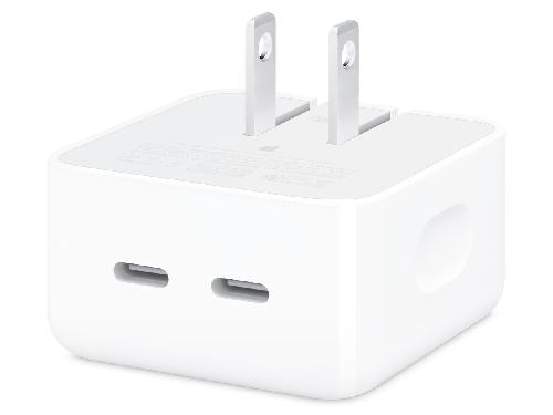 Apple MNWM3AM/A デュアルUSB-Cポート搭載35Wコンパクト電源アダプタ Apple MNWM3AM/A デュアルUSB-Cポート搭載35Wコンパクト電源アダプタ