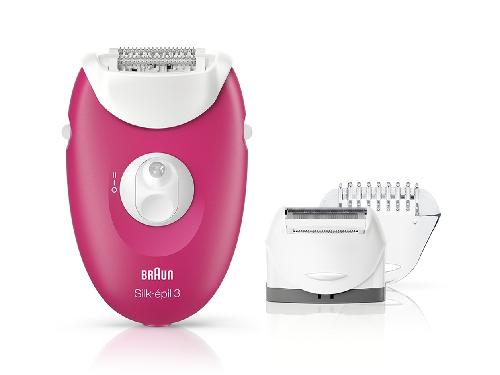 ブラウン シルクエピル3 SE3410 2ヘッド脱毛器交流式 ブラウン シルクエピル3 SE3410 2ヘッド脱毛器交流式