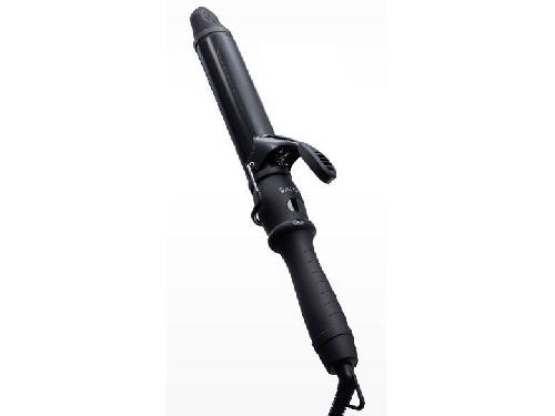 SALONIA　セラミックカールアイロン 32mm SL-008 [オールブラック]［交流（コード）式］