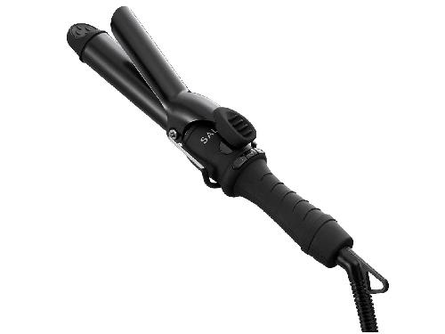 SALONIA　ミニ セラミックカールヘアアイロン SL-011CB [ブラック]