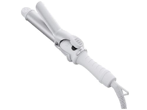 SALONIA　ミニ セラミックカールヘアアイロン SL-011CW [ホワイト]