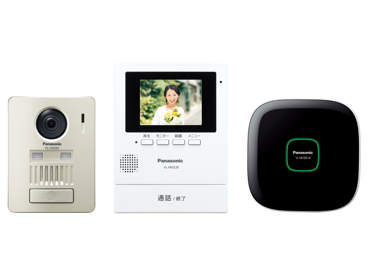パナソニック VL-SGZ30K ワイヤレステレビドアホン(モニター親機+ワイヤレス玄関子機+ホームユニット) パナソニック VL-SGZ30K ワイヤレステレビドアホン(モニター親機+ワイヤレス玄関子機+ホームユニット)